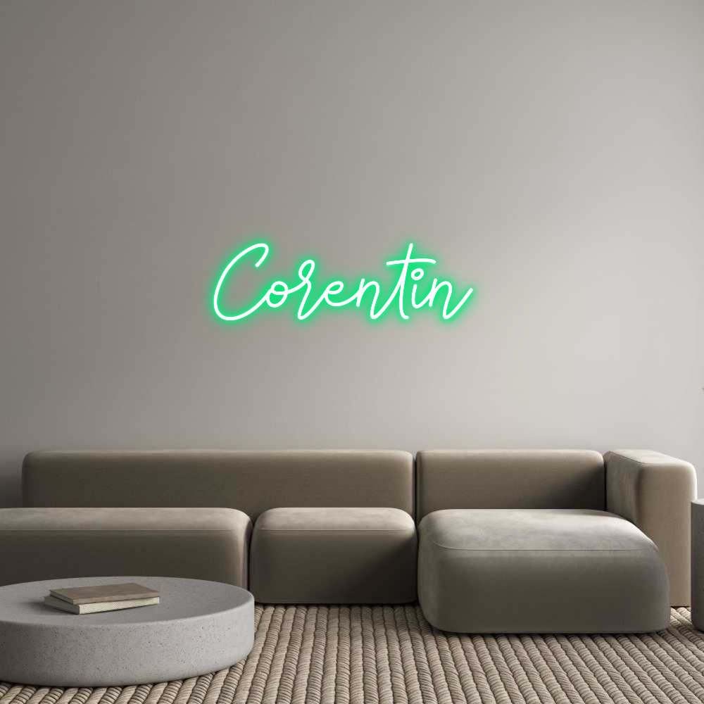 Custom Neon: Corentin