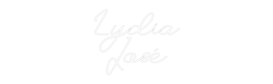 Custom Neon: Lydia
José