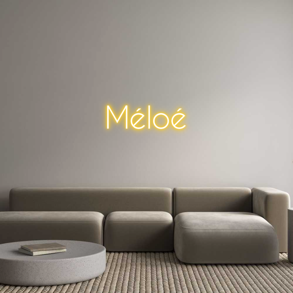 Custom Neon: Méloé