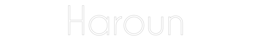 Custom Neon: Haroun