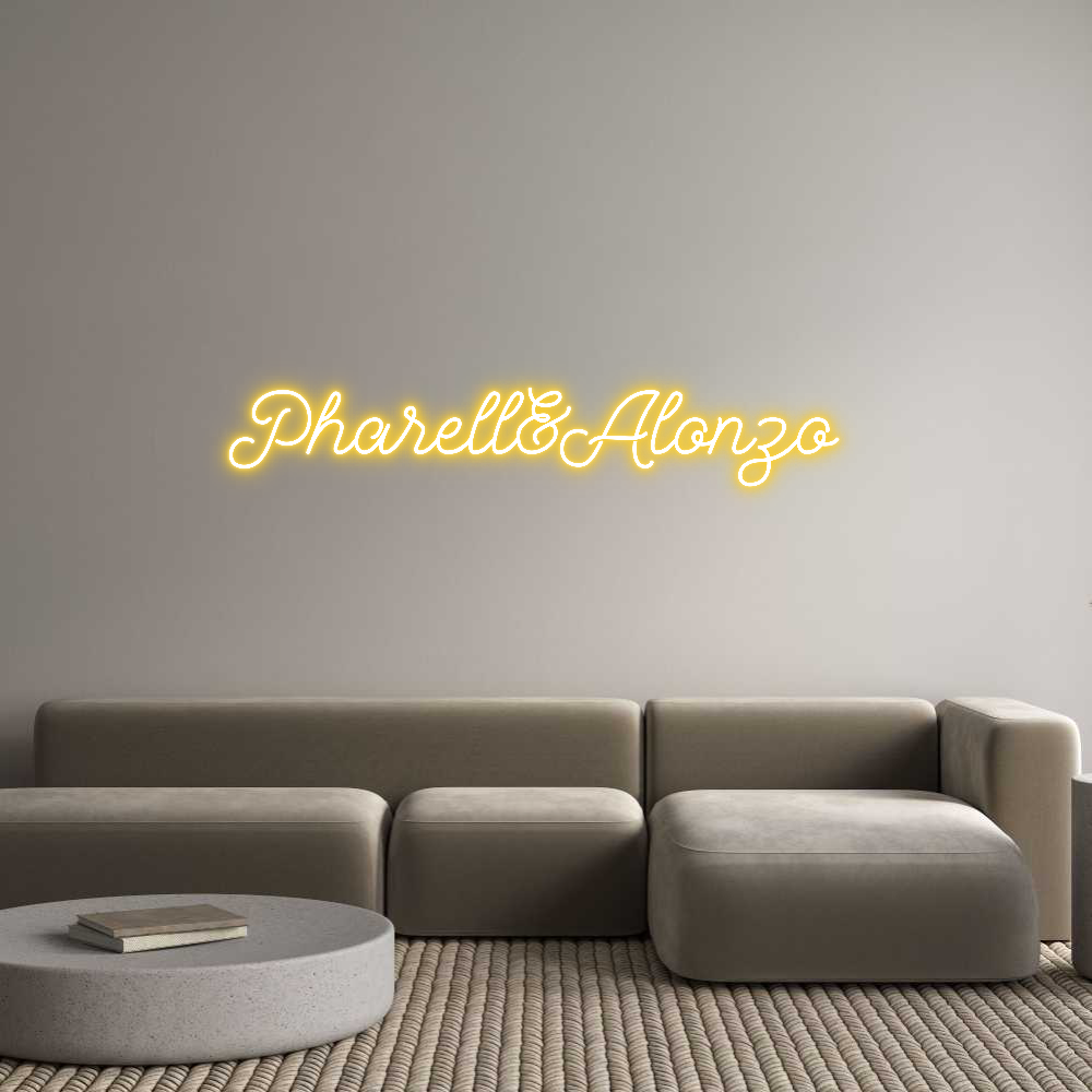 Custom Neon: Pharell&Alonzo