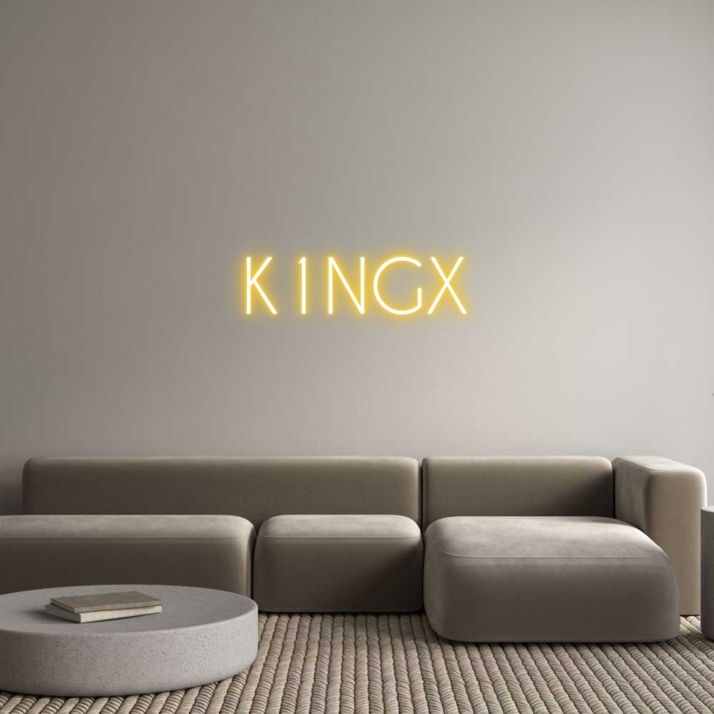 Custom Neon: K1NGX