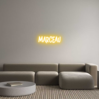 Custom Neon: MARCEAU