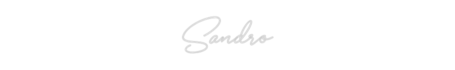 Custom Neon: Sandro