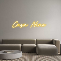 Custom Neon: Casa Nino