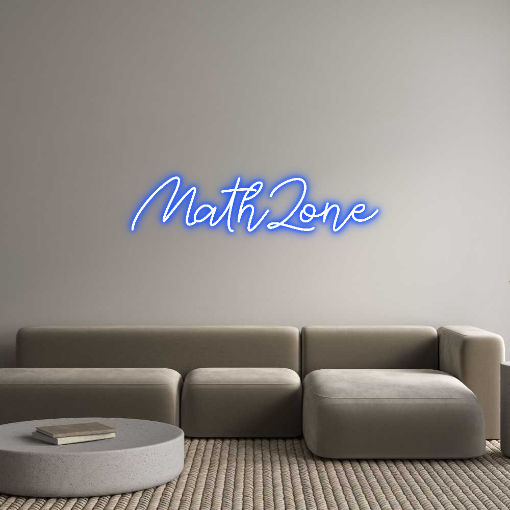 Custom Neon: MathZone