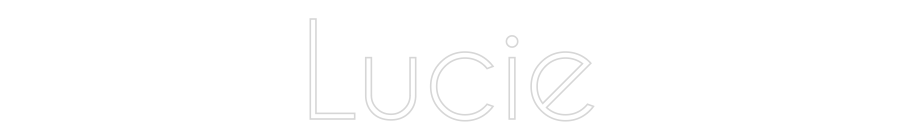 Custom Neon: Lucie