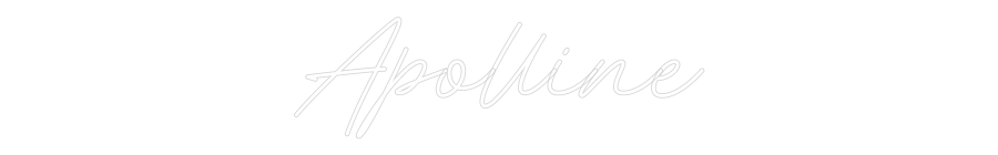 Custom Neon: Apolline