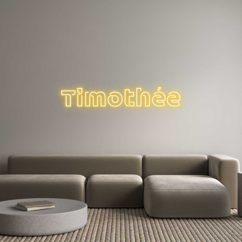 Custom Neon: Timothée