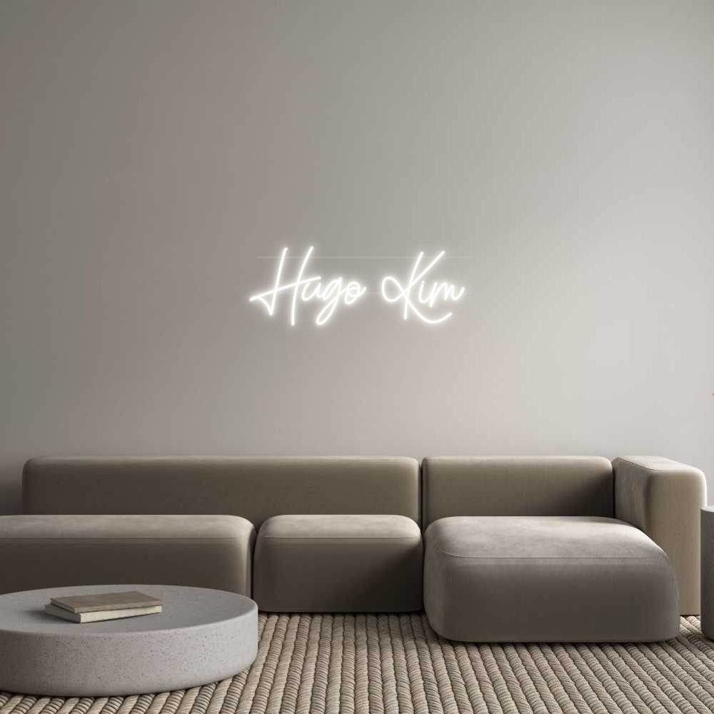 Custom Neon: Hugo Kim