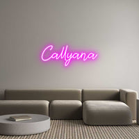 Custom Neon: Callyana