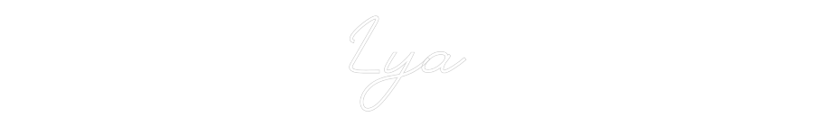 Custom Neon: Lya