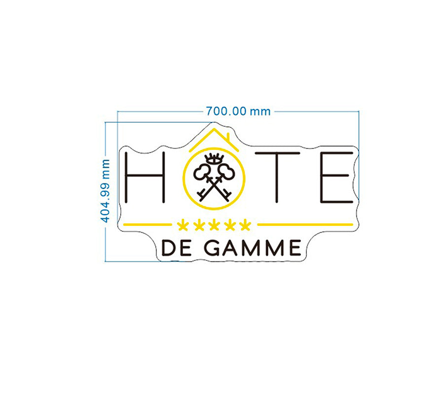 Neon Personnalisé Hote de Gamme