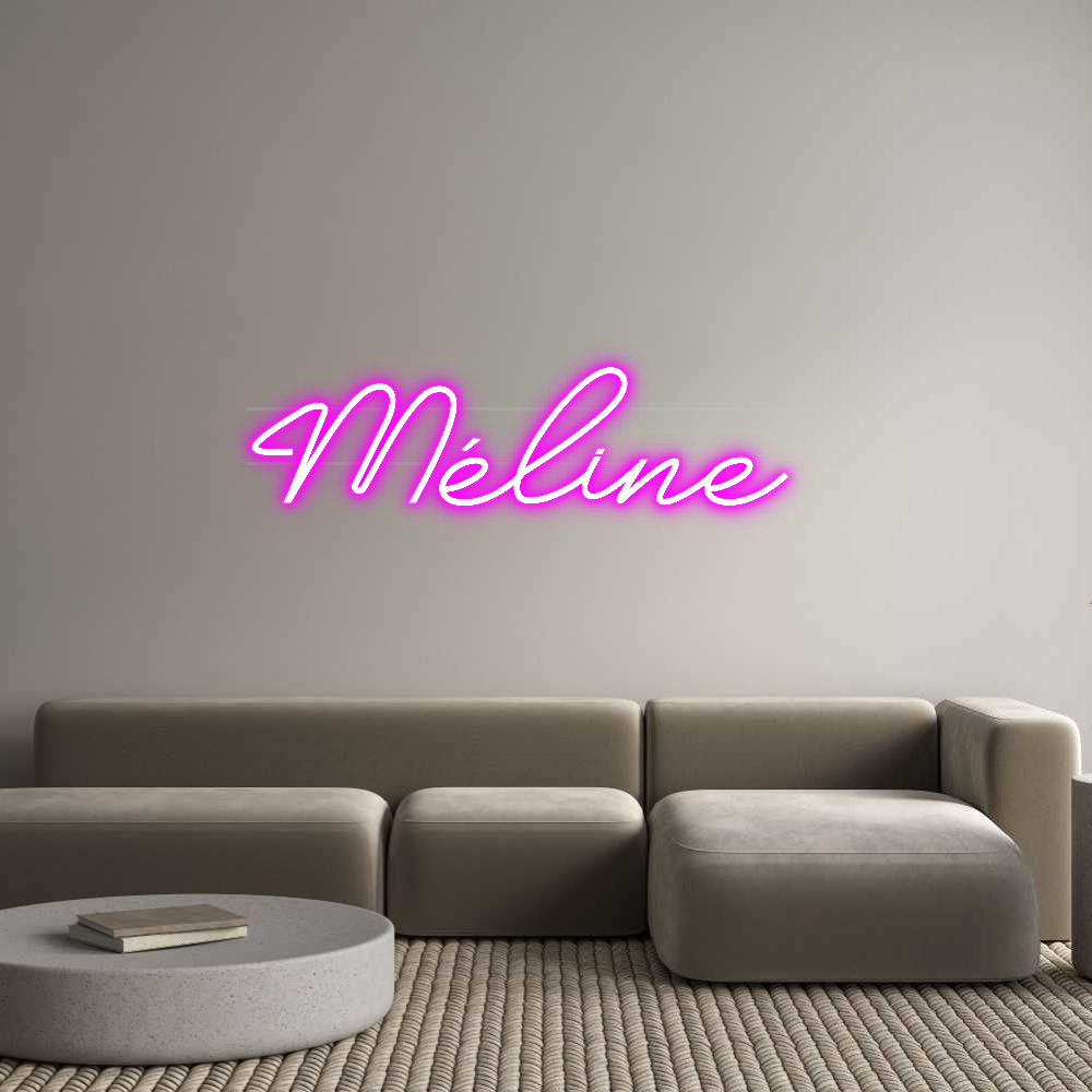 Custom Neon: Méline