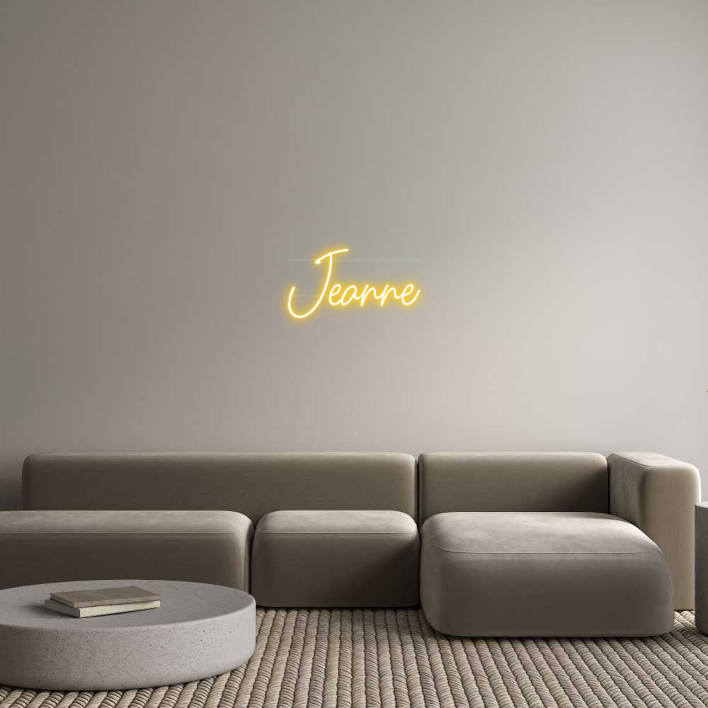 Custom Neon: Jeanne