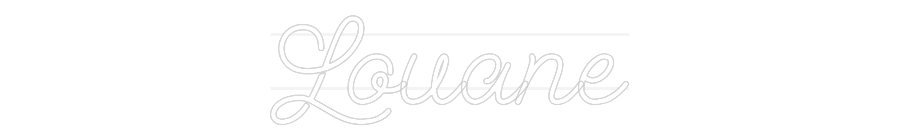 Custom Neon: Louane
