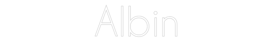 Custom Neon: Albin