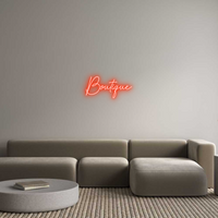 Custom Neon: Boutique
