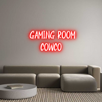 Custom Neon:  GAMING ROOM
...