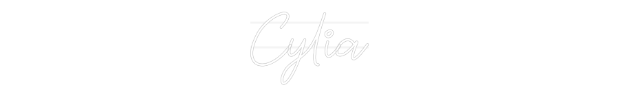 Custom Neon: Cylia