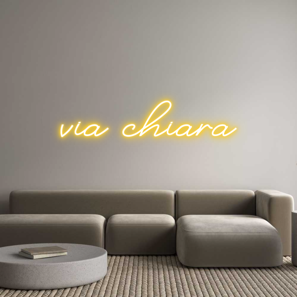 Custom Neon: via chiara