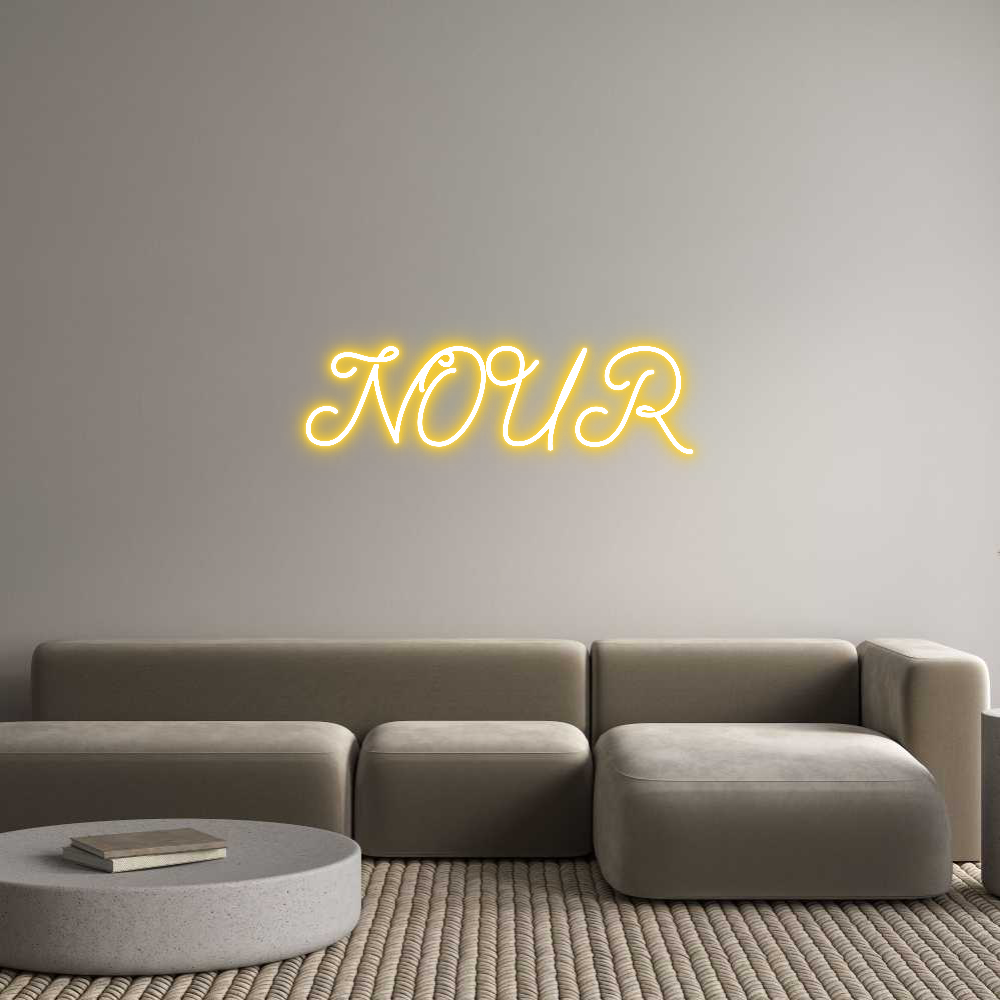 Custom Neon: NOUR