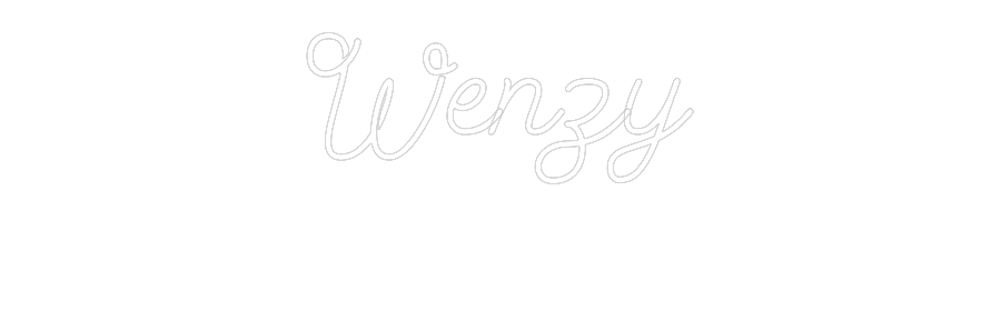 Custom Neon: Wenzy