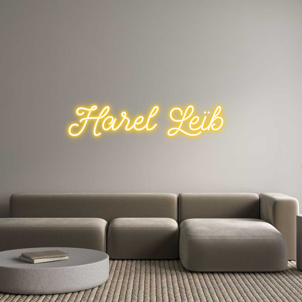 Custom Neon: Harel Leïb