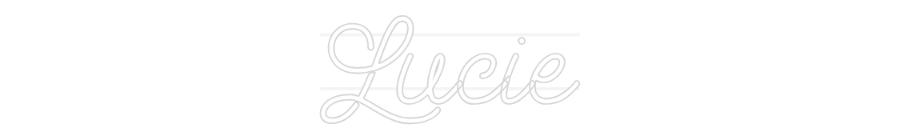 Custom Neon: Lucie