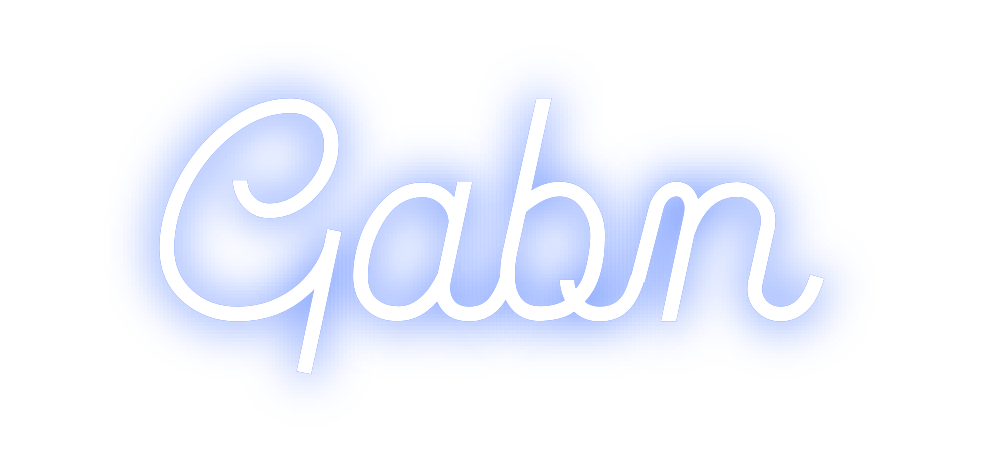 Custom Neon: Gabn