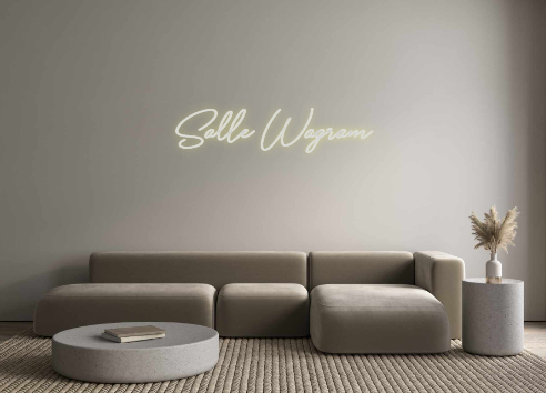 Custom Neon: Salle Wagram