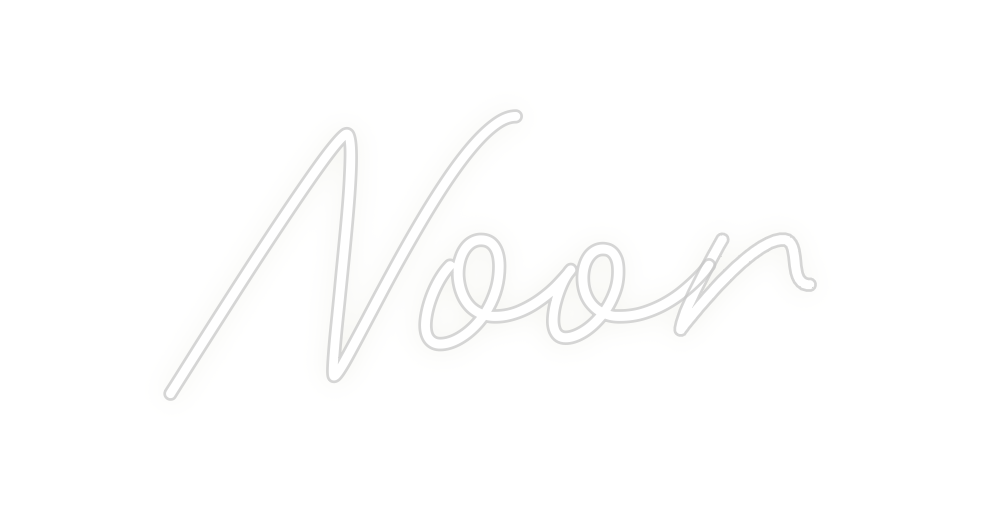 Custom Neon: Noor