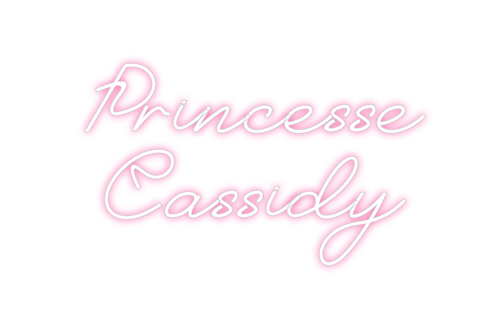 Custom Neon: Princesse
Cas...