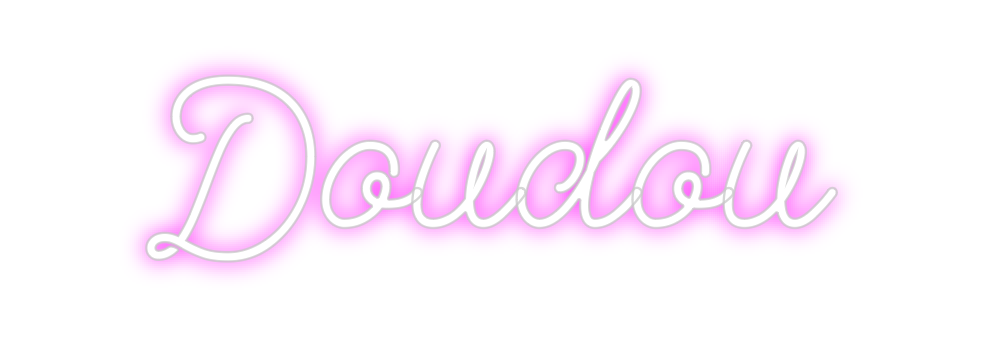 Custom Neon: Doudou