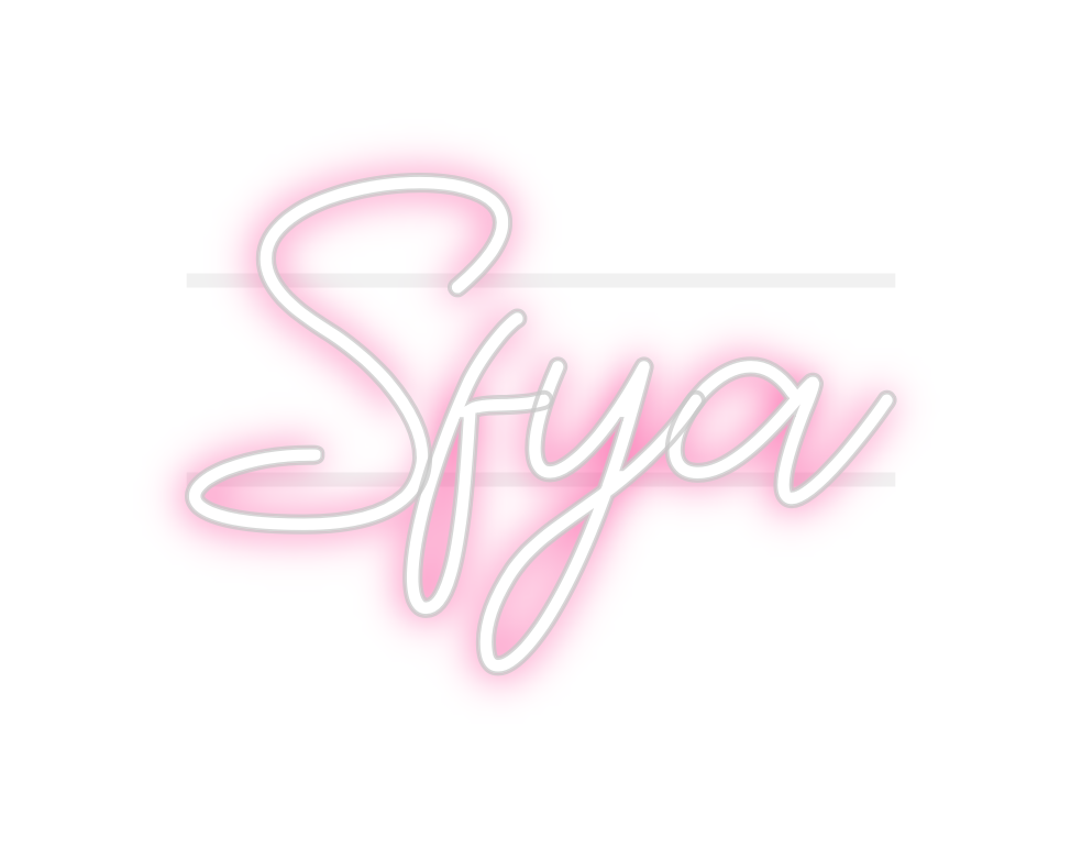 Custom Neon: Sfya