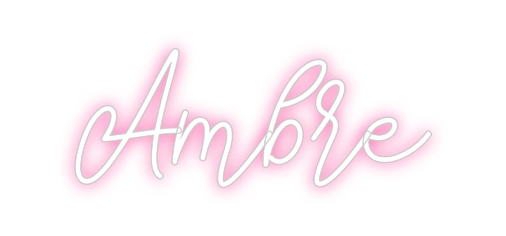 Custom Neon: Ambre