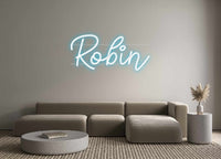 Custom Neon:  Robin