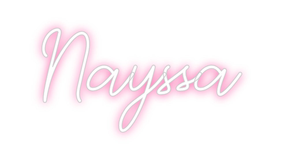 Custom Neon: Nayssa