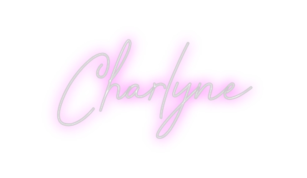 Custom Neon: Charlyne