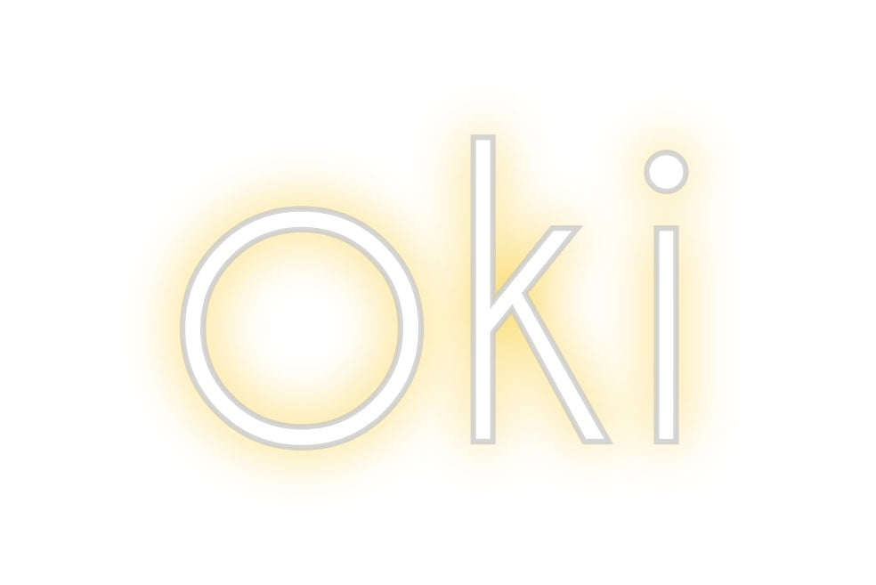 Custom Neon: oki