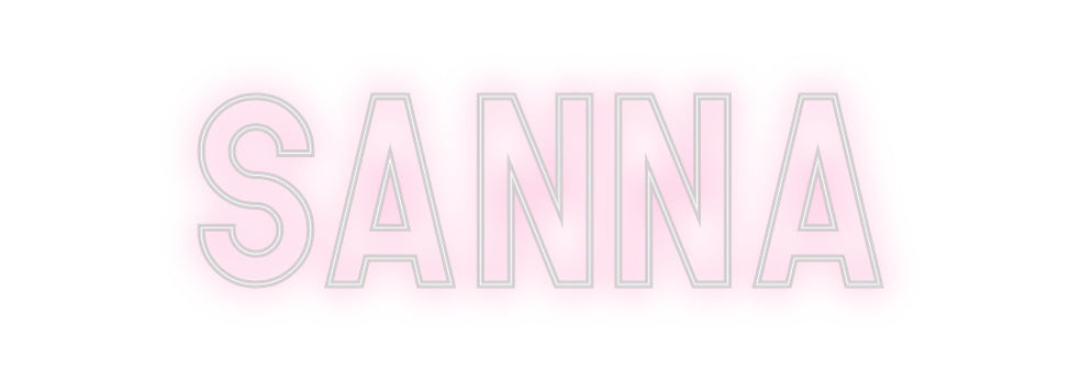 Custom Neon: Sanna