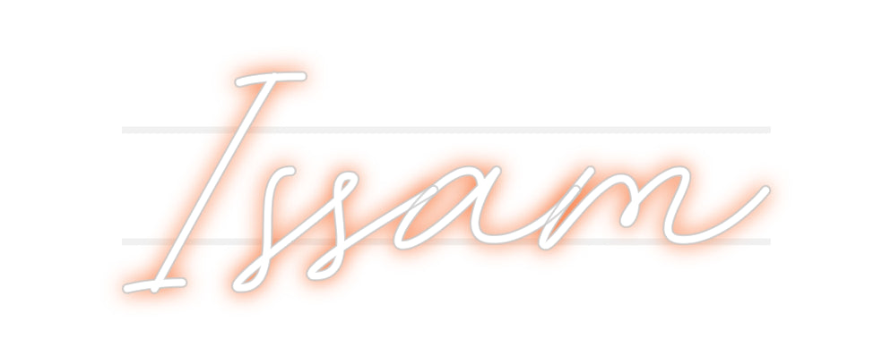 Custom Neon: Issam