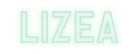 Custom Neon: Lizea