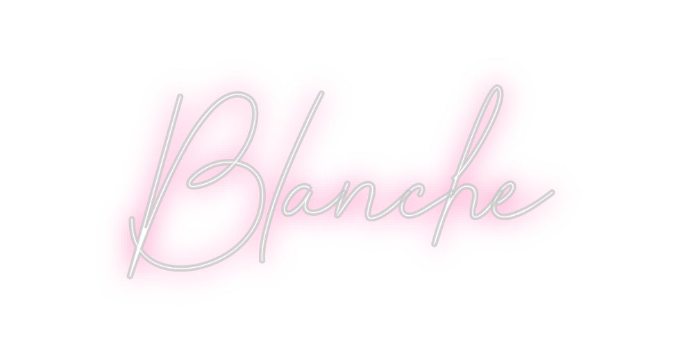 Custom Neon: Blanche