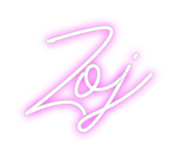 Custom Neon: Zoj
