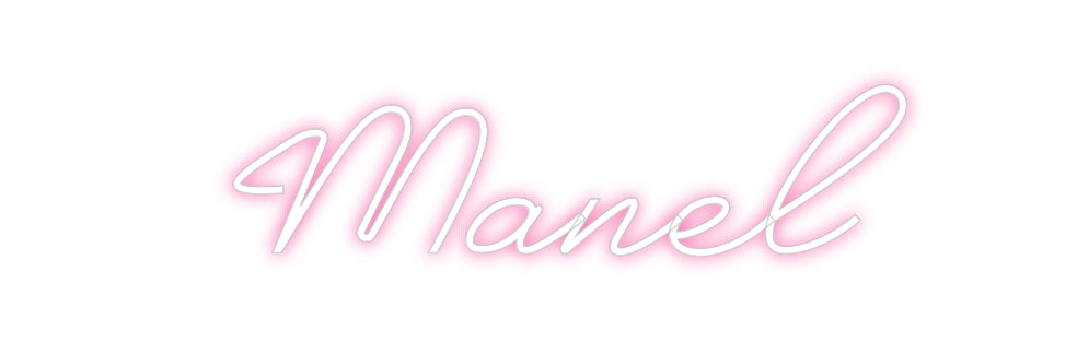 Custom Neon: Manel