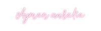 Custom Neon: Aymen aurelie