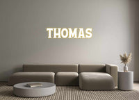 Custom Neon: THOMAS