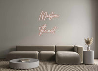 Custom Neon: Maison
Thénot