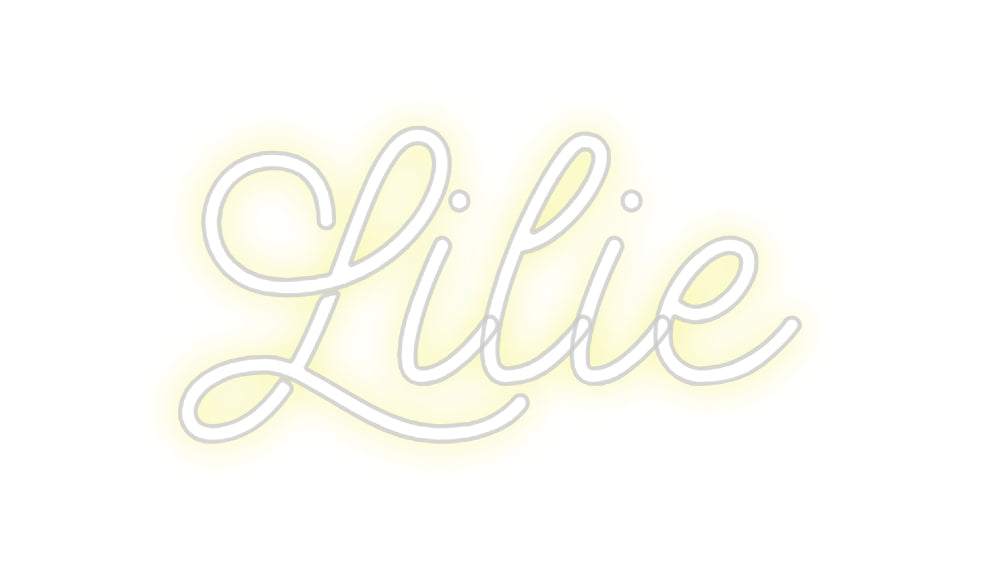 Custom Neon: Lilie